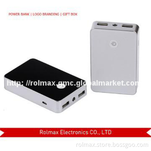 6000mah portable power bank charger